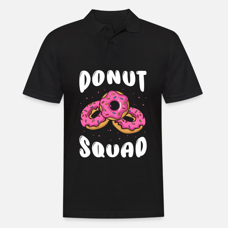 Escouade Donut - Polo Homme - noir