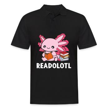 Readolotl - Polo Homme - noir - Devant - Kai (181cm)