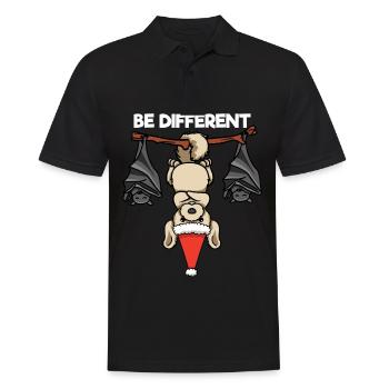 Soyez différent Chauve-souris Labrador Père Noël - Polo Homme - noir - Devant - Kai (181cm)