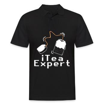 Itea Expert Computer Software Programmer - Men's Polo Shirt - black - Front - Kai (181cm)
