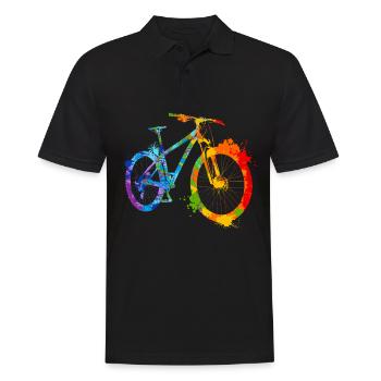Splash Mountain Bike Rider VTT VTT - Polo Homme - noir - Devant - Kai (181cm)