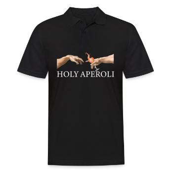 Saint Cocktail Création D’Adam Alcool - Polo Homme - noir - Devant - Kai (181cm)