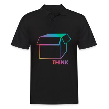 Think Outside The Box Mindset Über den Tellerrand - Polo Homme - noir - Devant - Kai (181cm)