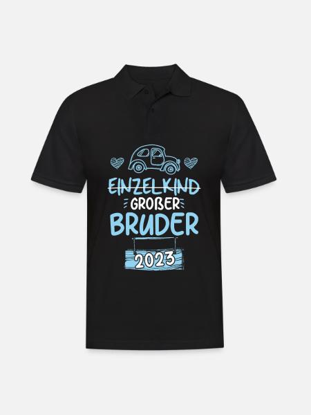 Großer Bruder 2023 - Männer Poloshirt - Schwarz
