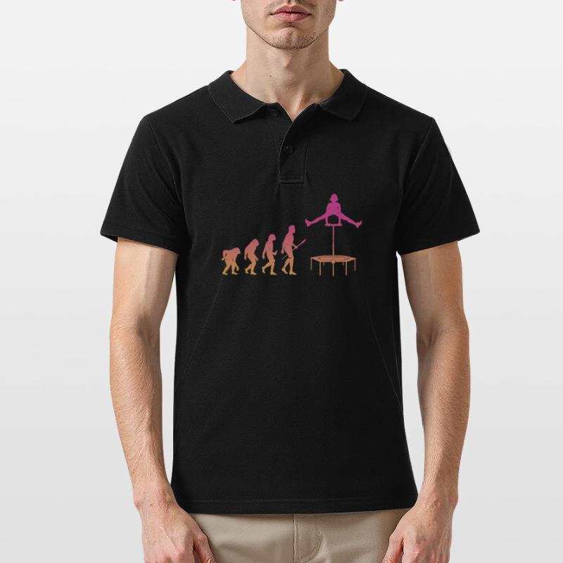 Evolution Trampoline Trampoline Männer Poloshirt