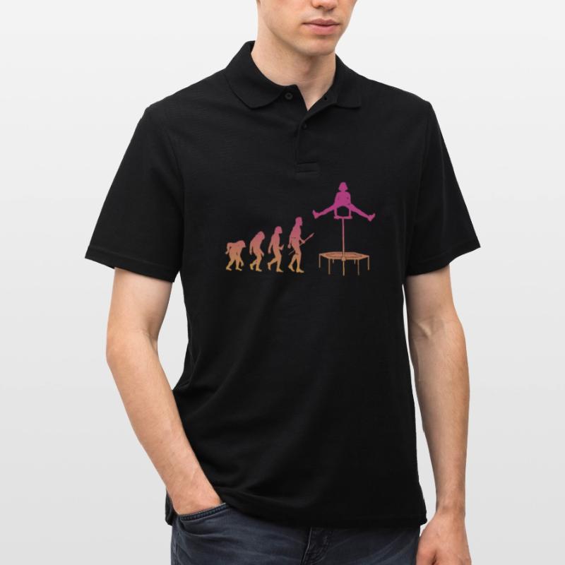 Evolution Trampoline Trampoline Männer Poloshirt