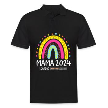 Maman 2024 Chargement - Polo Homme - noir - Devant - Kai (181cm)