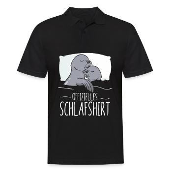 Offizelles Chemise De Nuit Seal Seal Walrus - Polo Homme - noir - Devant - Kai (181cm)