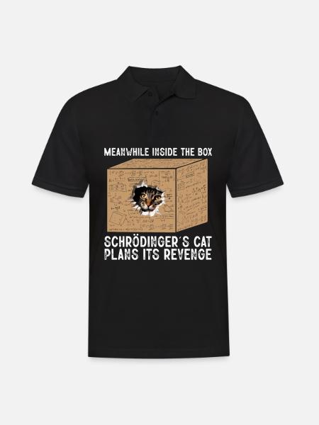 Meanwhile Inside The Box - Men's Polo Shirt - black