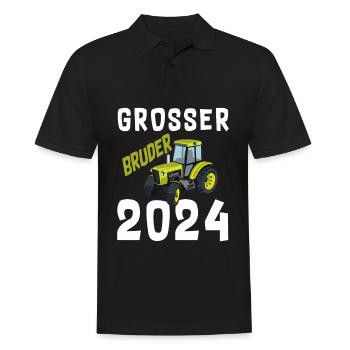 Big Brother 2024 - Men's Polo Shirt - black - Front - Kai (181cm)