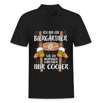 Biergärtner Lederhosen - Polo Homme - noir - Devant - Kai (181cm)