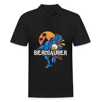 Bierosaurus Bière Osaur Bière Buveur de bière - Polo Homme - noir - Devant - Kai (181cm)