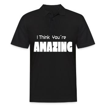 AMAZING YOG MICHAEL, cadeau - Polo Homme - noir - Devant - Kai (181cm)