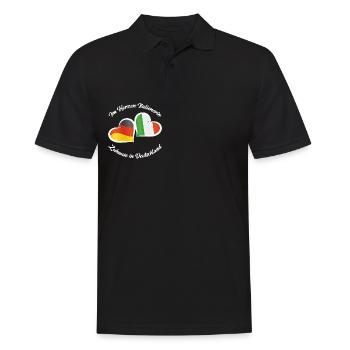 Allemagne Italie Chemise Au cœur italienne - Polo Homme - noir - Devant - Kai (181cm)