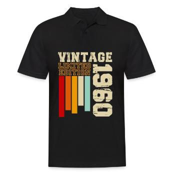 1960 - Polo Homme - noir - Devant - Kai (181cm)