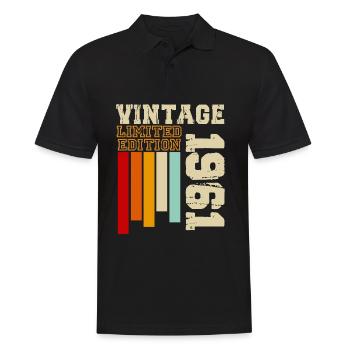 1961 - Polo Homme - noir - Devant - Kai (181cm)