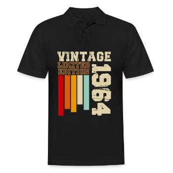 1964 - Polo Homme - noir - Devant - Kai (181cm)