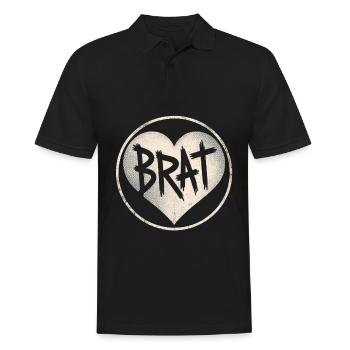 Attitude du cœur rebelle - Polo Homme - noir - Devant - Kai (181cm)