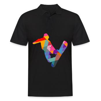 Snowboarder Snowboard - Polo Homme - noir - Devant - Kai (181cm)