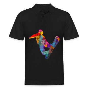 Snowboard Snowboarder - Polo Homme - noir - Devant - Kai (181cm)