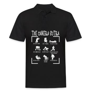 Le Tshirt Sutra de la caméra Le tapis brûle le - Polo Homme - noir - Devant - Kai (181cm)