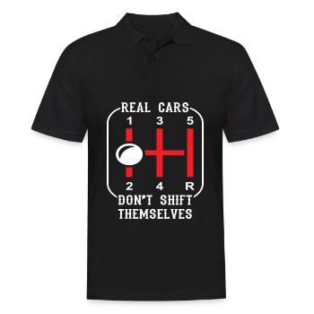 Tshirt de course "Le vrai tshirt", les vraies - Polo Homme - noir - Devant - Kai (181cm)