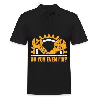 Perfect Tshirt For Construction Supervisor Or - Men's Polo Shirt - black - Front - Kai (181cm)