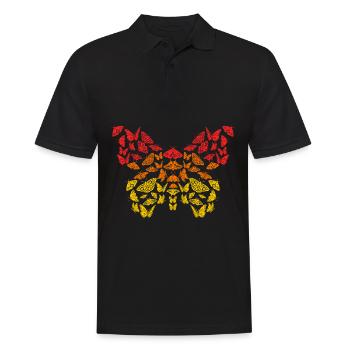 High heels for butterfly lovers and design - Polo Homme - noir - Devant - Kai (181cm)