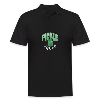 Cornichon Soutien émotionnel Ami de soutien - Polo Homme - noir - Devant - Kai (181cm)