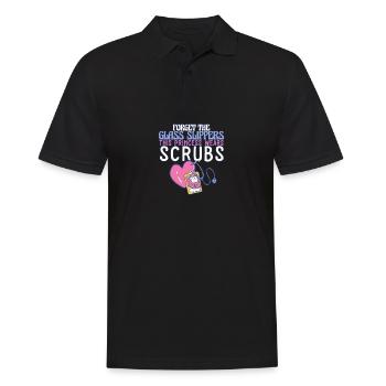 Forget The Glass Slippers This Princess Wears - Männer Poloshirt - Schwarz - Vorne - Kai (181cm)