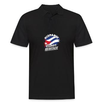 Hispanic Cuban Heritage - Cuban Heritage Gifts & - Men's Polo Shirt - black - Front - Kai (181cm)