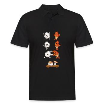 Sushi Fusion Rice & Salmon - Polo Homme - noir - Devant - Kai (181cm)