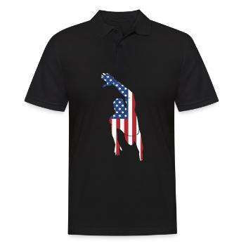 Natation Nageurs Piscine Moniteurs de natation - Polo Homme - noir - Devant - Kai (181cm)
