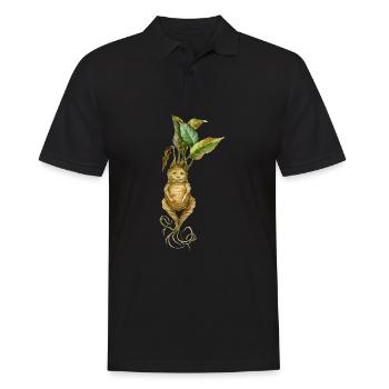Root Creature Fantasy Mythical Creature Design - Men's Polo Shirt - black - Front - Kai (181cm)