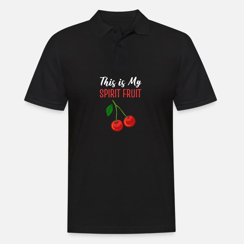 Geisterfrucht Obstpflücker Geschenk - Männer Poloshirt - Schwarz