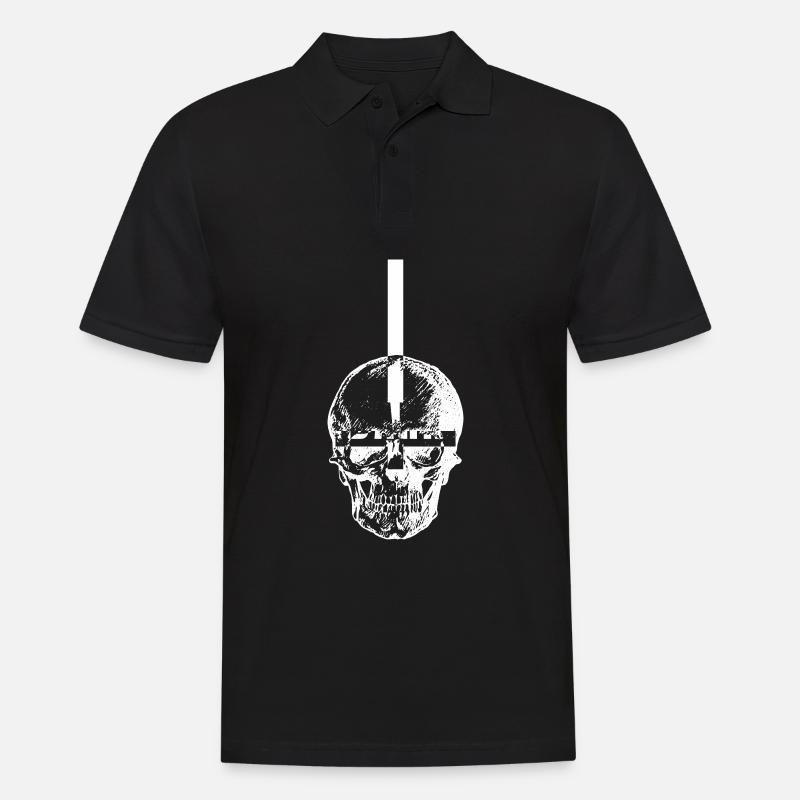 Luzifer - Männer Poloshirt - Schwarz