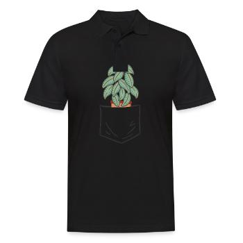 Plantes Sac Chest Poche Hobby Jardinier Jardin - Polo Homme - noir - Devant - Kai (181cm)
