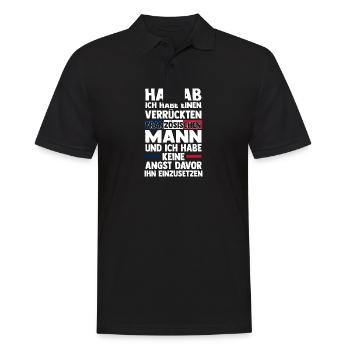 French French France - Men's Polo Shirt - black - Front - Kai (181cm)