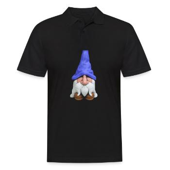 Gnomes drôles de Noël - Polo Homme - noir - Devant - Kai (181cm)