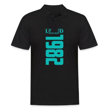 1982 Édition Limitée 40e Anniversaire Jeunes Filles - Polo Homme - noir - Devant - Kai (181cm)