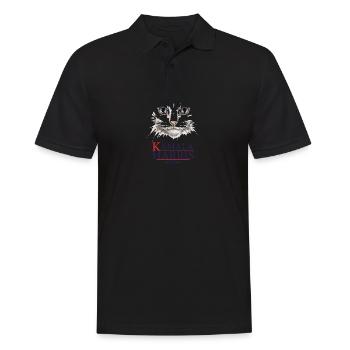 Cat Ladies pour Kamala Harris 2024 - Cat Lady pour - Polo Homme - noir - Devant - Kai (181cm)