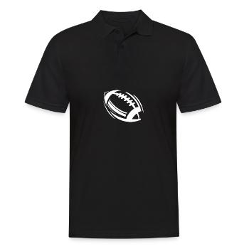Football américain - Polo Homme - noir - Devant - Kai (181cm)