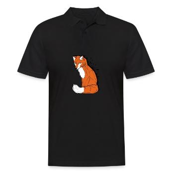 Fuchsfuchs Peintre Cadeau - Polo Homme - noir - Devant - Kai (181cm)