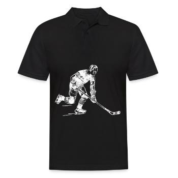 Hockey hockey patin ice hockey - Polo Homme - noir - Devant - Kai (181cm)