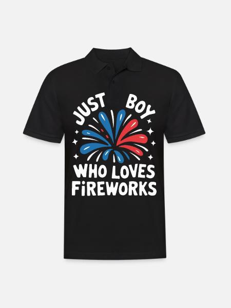Pyrotechnics Fireworks Pyrotechnics - Men's Polo Shirt - black