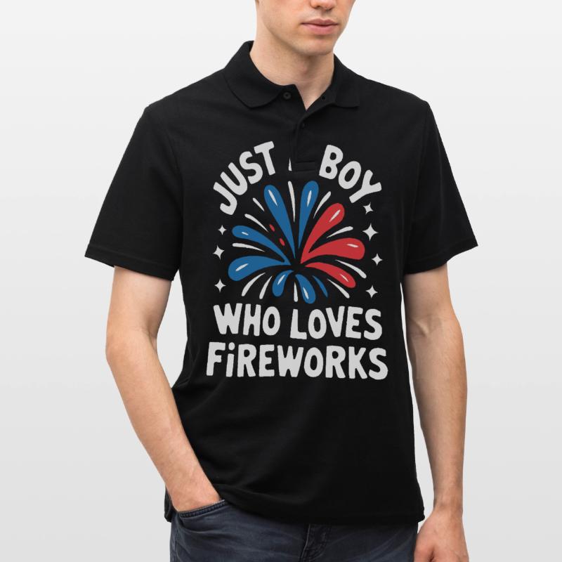 Pyrotechnics Fireworks Pyrotechnics Men's Polo Shirt