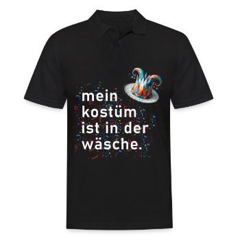 My costume is in the wash Polygon - Men's Polo Shirt - black - Front - Kai (181cm)