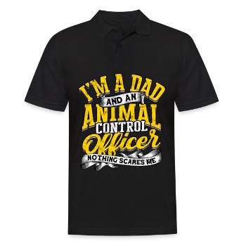 Sauvetage animal Bien-être animal Chien Chat Animal de compagnie Li - Polo Homme - noir - Devant - Kai (181cm)