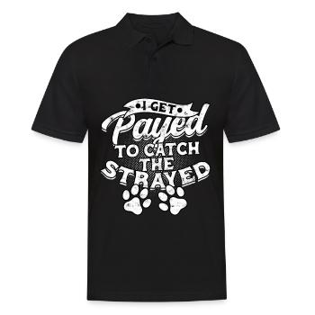 Sauvetage animal Bien-être animal Chien Chat Animal de compagnie Li - Polo Homme - noir - Devant - Kai (181cm)