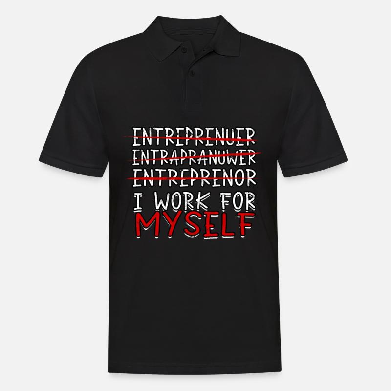 geschäftsführer chef geschenk geschenkidee arbeit - Männer Poloshirt - Schwarz